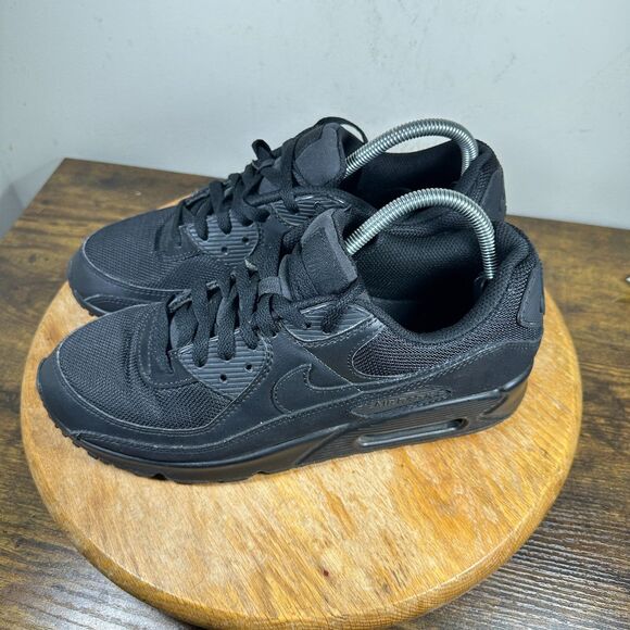 Nike Air Max 90 Triple Black Shoes Men\'s Size 9.5 CN8490-003 main image 4